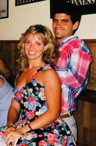 Teresa and her husband, David, who she met during her study abroad experience. 
